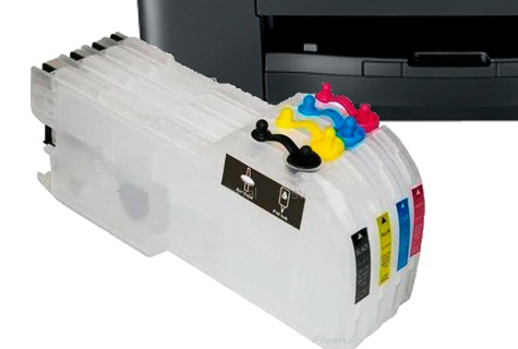 Mực in phun màu cho máy Brother DCP- J140w